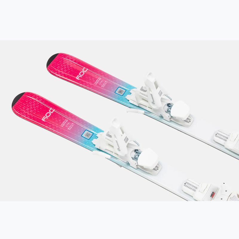 Schiuri de coborâre pentru copii + legături HEAD Joy Easy JRS + Jrs 4.5 GW CA mint/pink 4