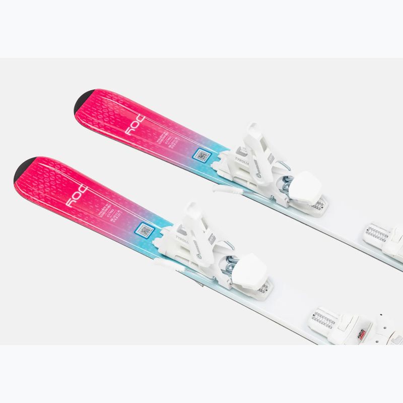 Schiuri de coborâre pentru copii + legături HEAD Joy Easy JRS + Jrs 7.5 GW CA mint/pink 4
