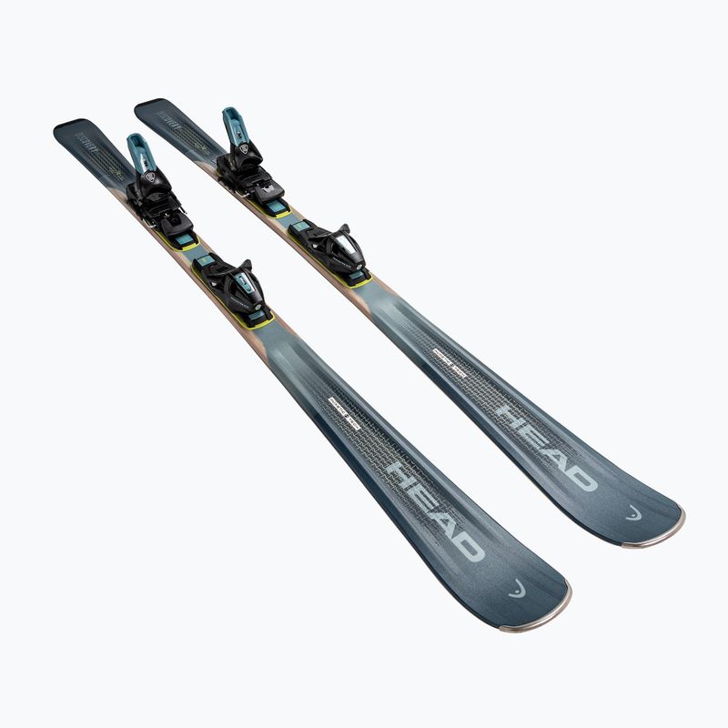 Schiuri de coborâre + legături HEAD Discovery 74 Pro AM BB-PR + Protector Evo PR 11 GW dark blue/yellow 2