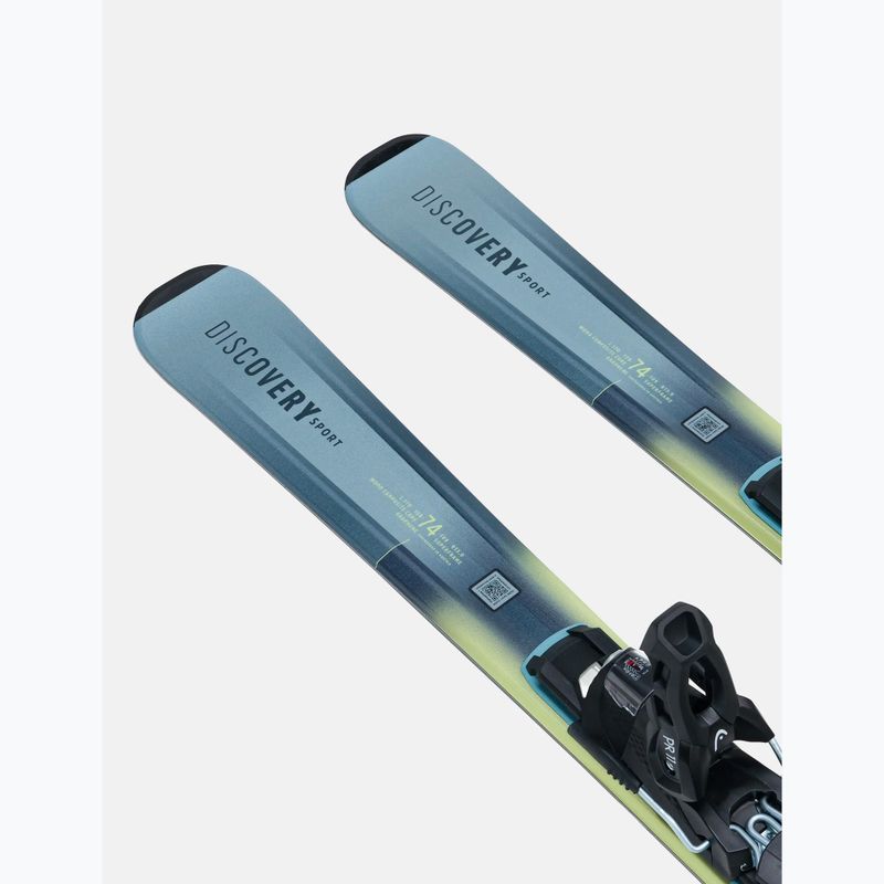 Schiuri de coborâre + legături HEAD Discovery 74 Sport AM BB-PR + Protector Evo PR 11 GW blue/yellow 4