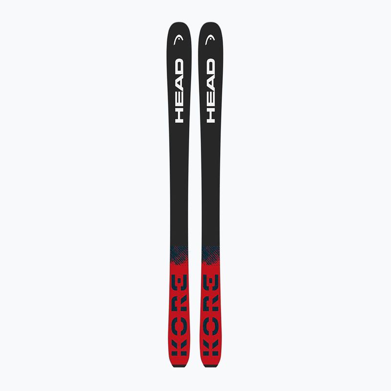 Schiuri de coborâre + legături HEAD Kore 100 Ti + Protector+ Attack 14 GW black/red 2