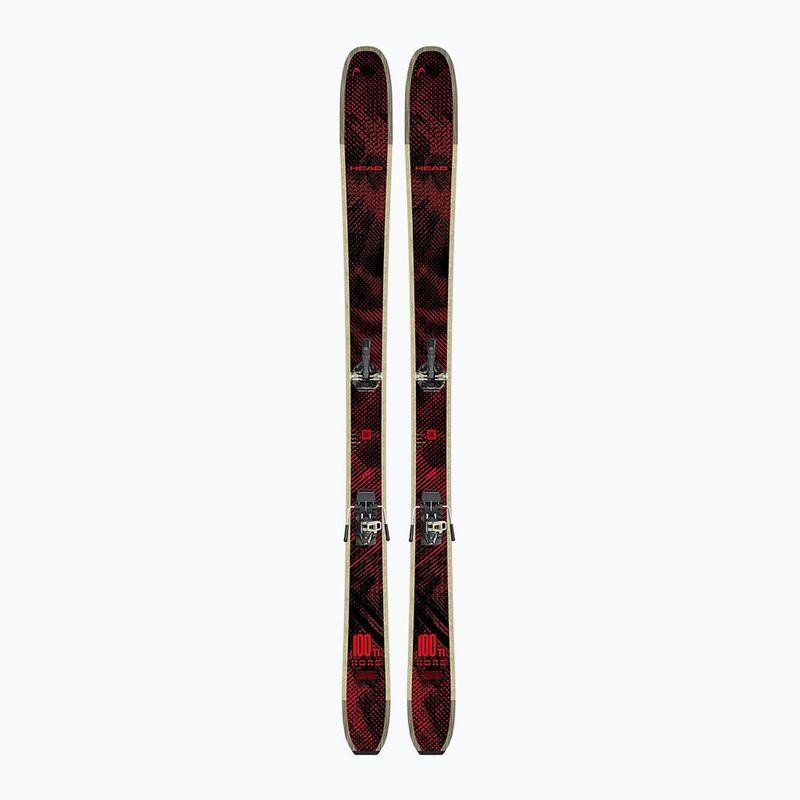 Schiuri de coborâre + legături HEAD Kore 100 Ti + Protector+ Attack 14 GW black/red 3