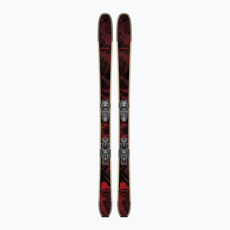 Schiuri de coborâre + legături HEAD Kore 100 Ti + Protector+ Attack 14 GW black/red 5
