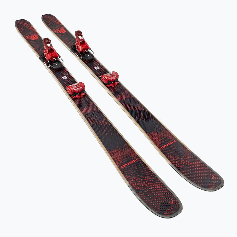 Schiuri de coborâre + legături HEAD Kore 100 Ti + Protector+ Attack 14 GW black/red 6