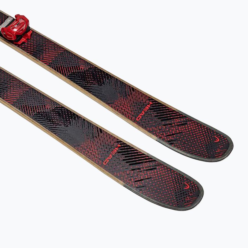 Schiuri de coborâre + legături HEAD Kore 100 Ti + Protector+ Attack 14 GW black/red 7
