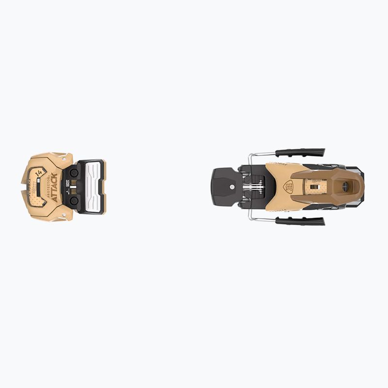 Schiuri de coborâre + legături HEAD Kore 94 Ti + Protector+ Attack 14 GW black/beige 4