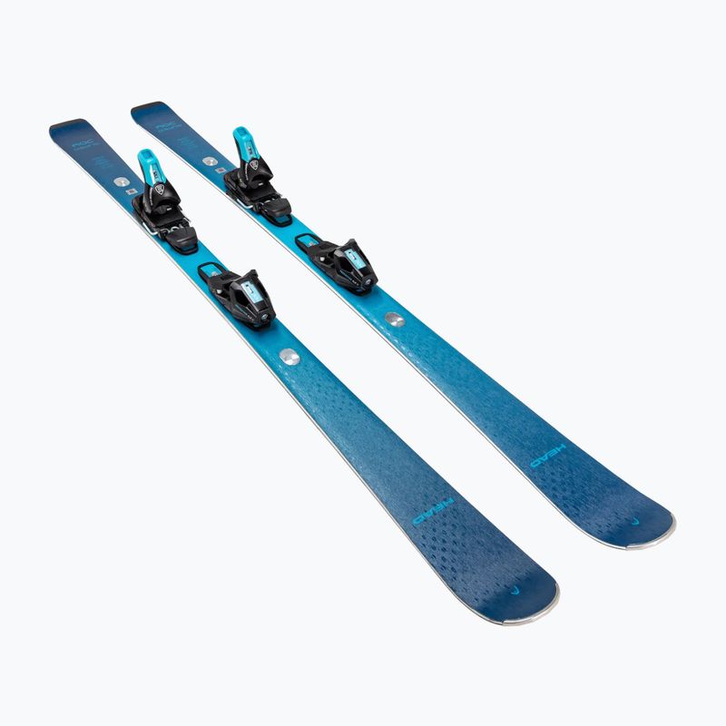 Schiuri de coborâre pentru femei + legături HEAD e-Super Joy SW SLR BB Joy Pro + Protector SLR 11 GW dark blue/blue 3