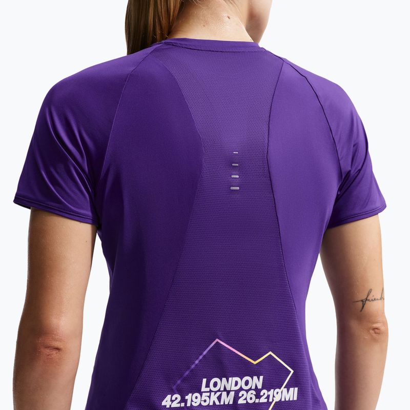 Tricou de alergare pentru femei Nike Swift London Dri-Fit court purple 5