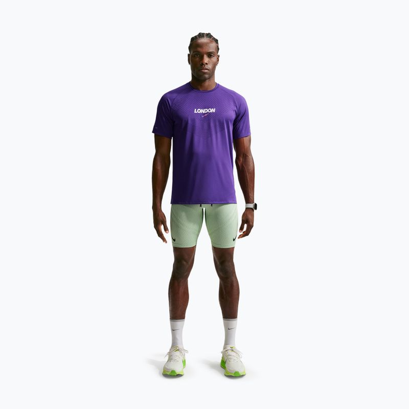Tricou de alergare pentru bărbați Nike Stride Dri-Fit ADV court purple 2