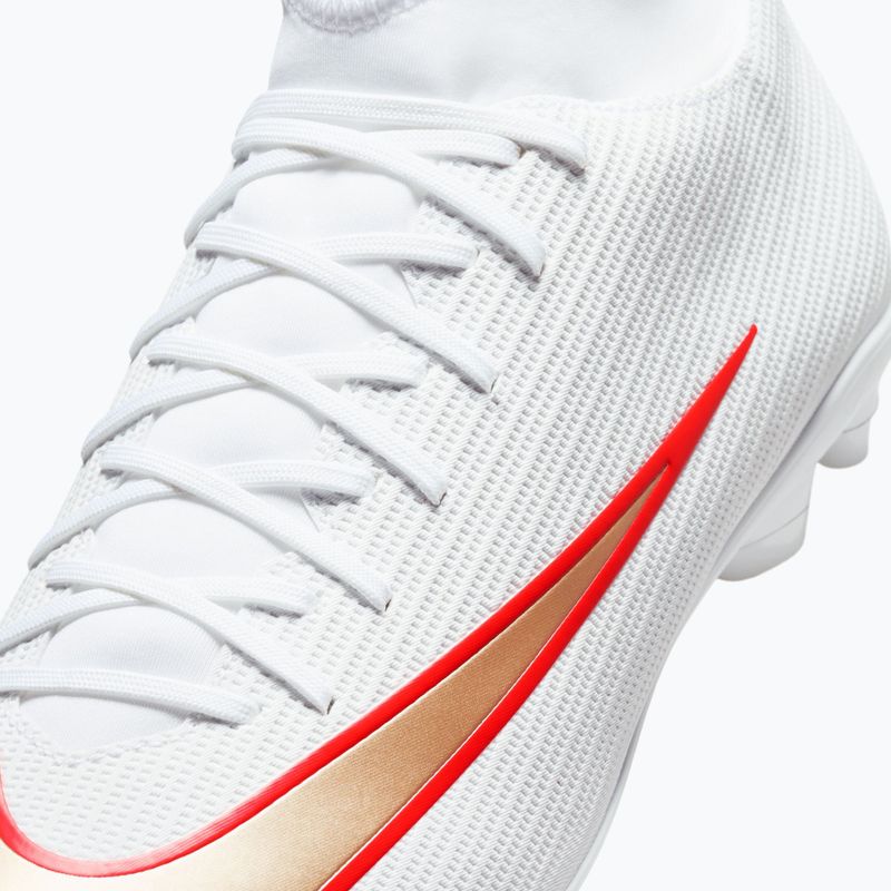 Încălțăminte de fotbal pentru bărbați Nike Mercurial Superfly 11 Club white/bright crimson/blur 6