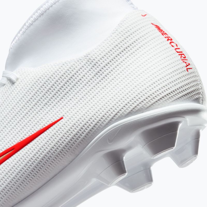 Încălțăminte de fotbal pentru bărbați Nike Mercurial Superfly 11 Club white/bright crimson/blur 7