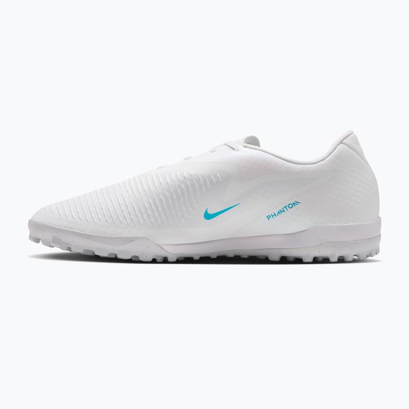 Încălțăminte de fotbal pentru bărbați Nike Phantom 6 Low Academy TF white/white/dusty cactus 2