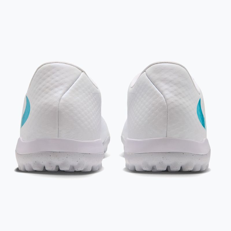 Încălțăminte de fotbal pentru bărbați Nike Phantom 6 Low Academy TF white/white/dusty cactus 5