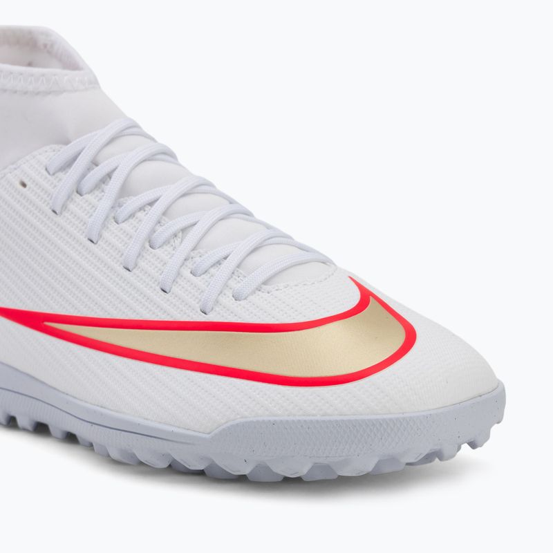Încălțăminte de fotbal pentru bărbați Nike Mercurial Superfly 11 Club white/bright crimson/blur 7