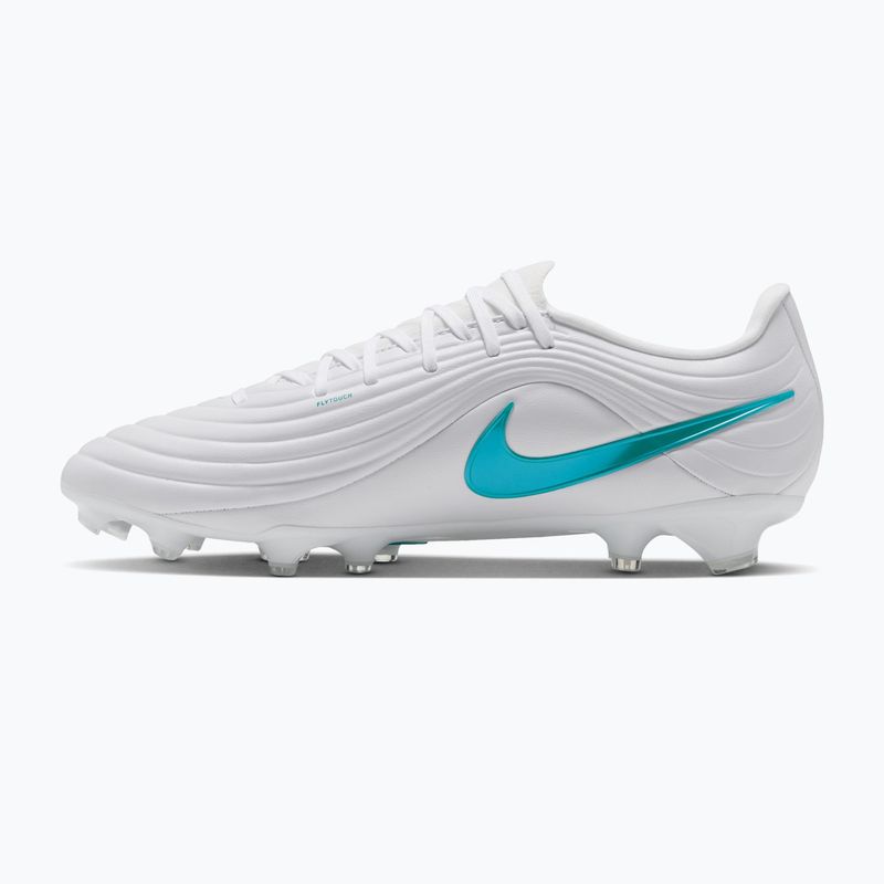 Încălțăminte de fotbal pentru bărbați Nike Tiempo Maestro Academy FG/MG white/white/dusty cactus 2