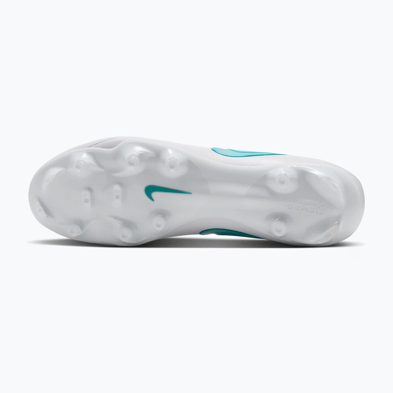 Încălțăminte de fotbal pentru bărbați Nike Tiempo Maestro Academy FG/MG white/white/dusty cactus 3