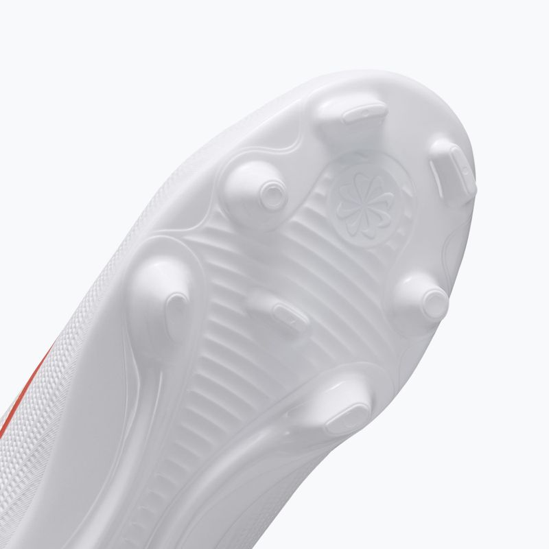 Încălțăminte de fotbal pentru copii Nike Jr. Mercurial Superfly 11 Club white/bright crimson/blur 5