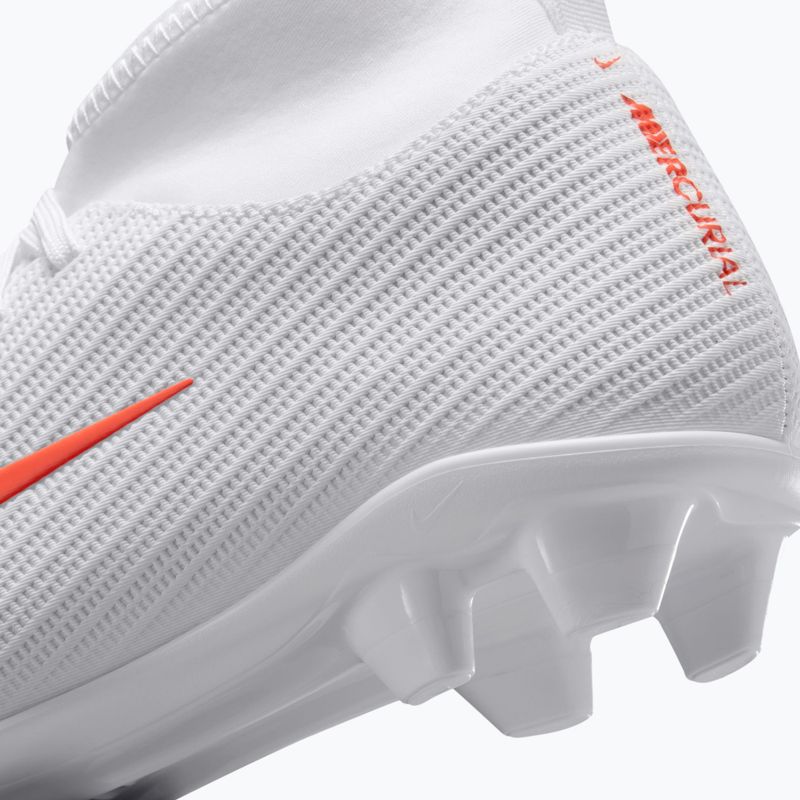 Încălțăminte de fotbal pentru copii Nike Jr. Mercurial Superfly 11 Club white/bright crimson/blur 7