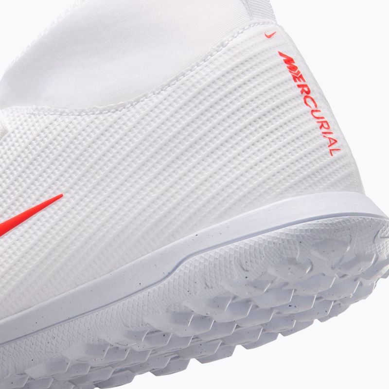 Încălțăminte de fotbal pentru copii Nike Jr. Mercurial Superfly 11 Club white/bright crimson/blur 6