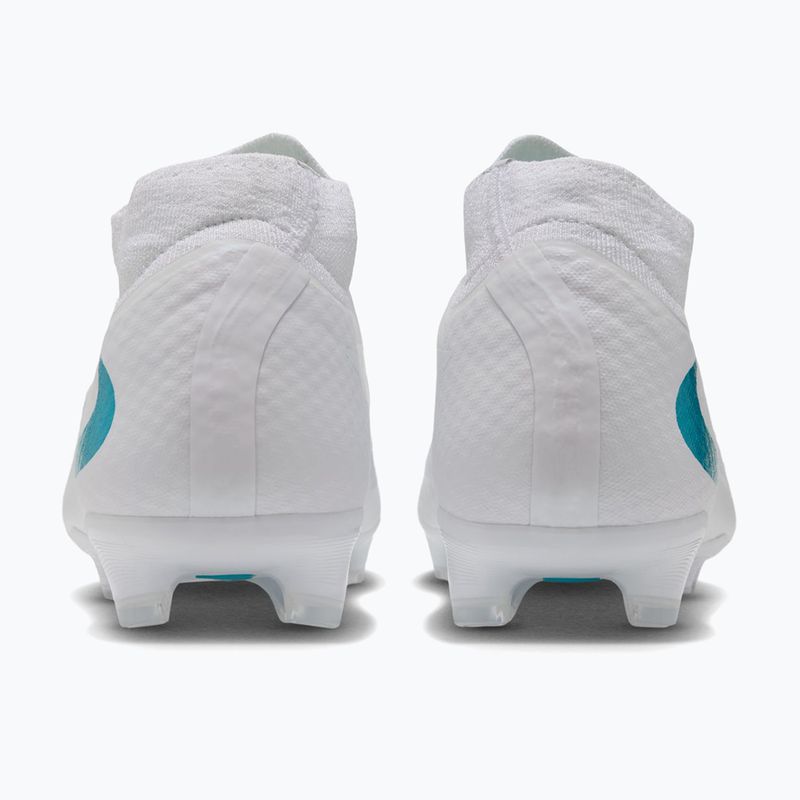 Încălțăminte de fotbal pentru bărbați Nike Phantom 6 High Academy FG/MG white/white/dusty cactus 5
