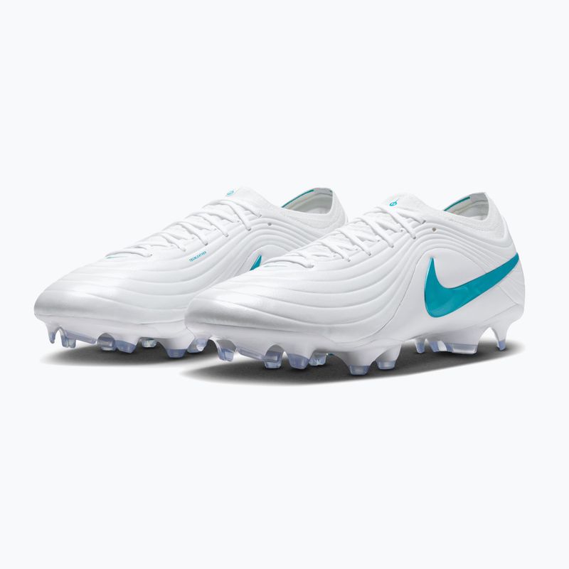 Încălțăminte de fotbal pentru bărbați Nike Tiempo Maestro Elite FG white/white/dusty cactus 2