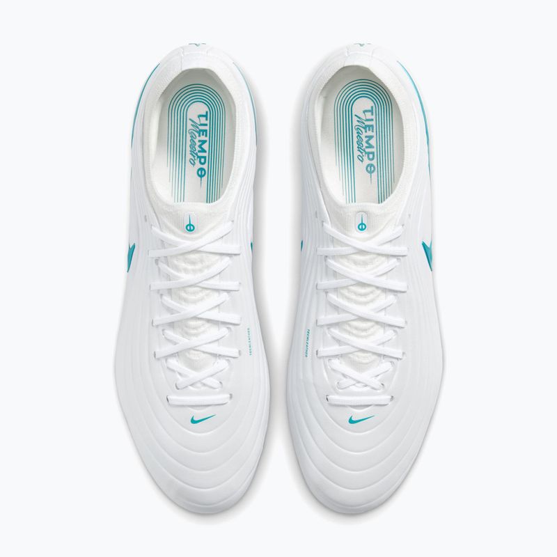 Încălțăminte de fotbal pentru bărbați Nike Tiempo Maestro Elite FG white/white/dusty cactus 4