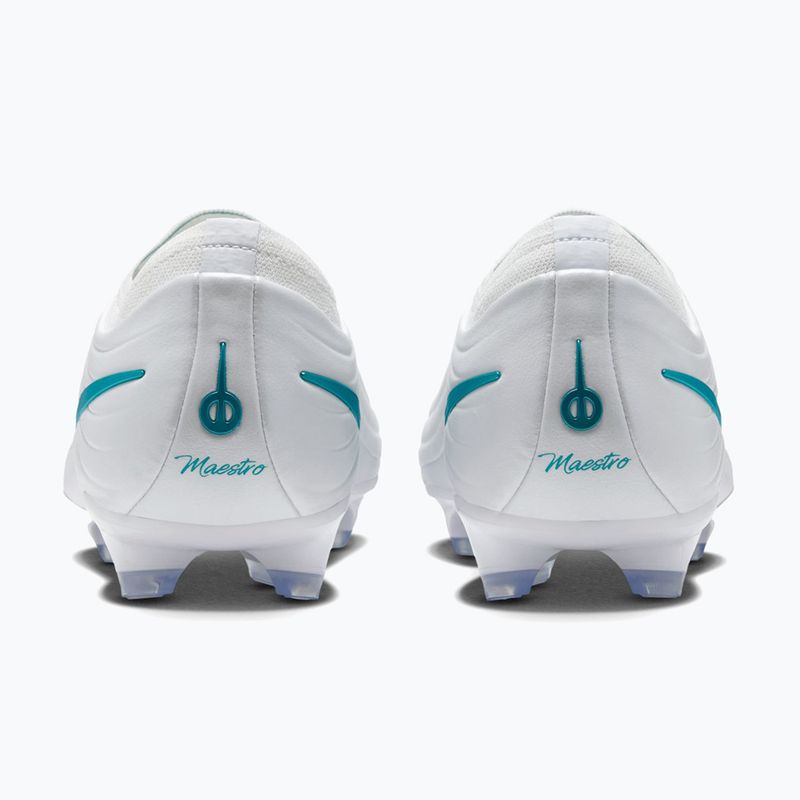 Încălțăminte de fotbal pentru bărbați Nike Tiempo Maestro Elite FG white/white/dusty cactus 5