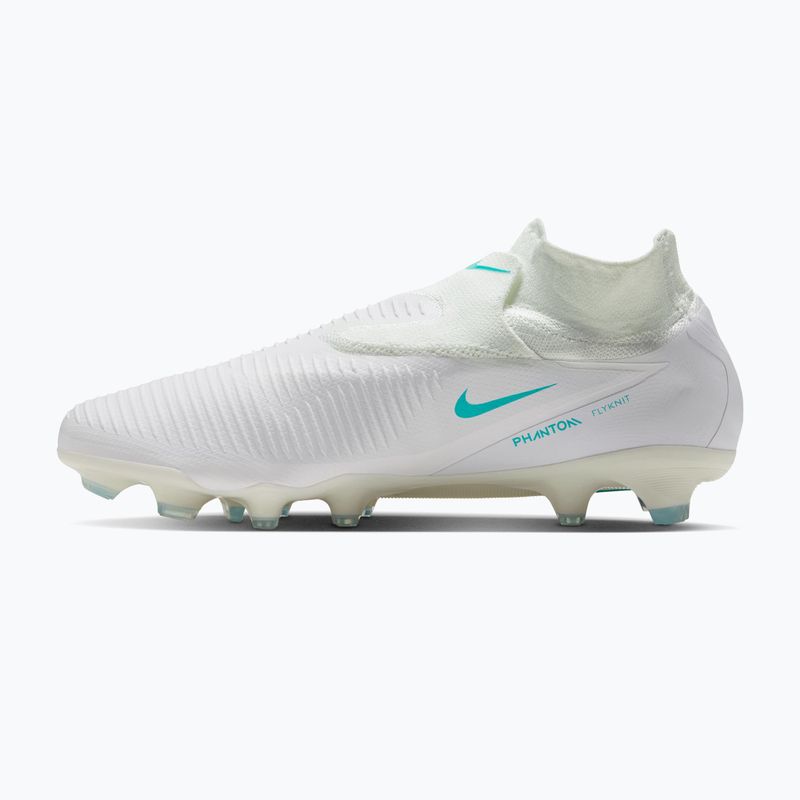 Încălțăminte de fotbal pentru bărbați Nike Phantom 6 High Pro FG white/white/dusty cactus 2
