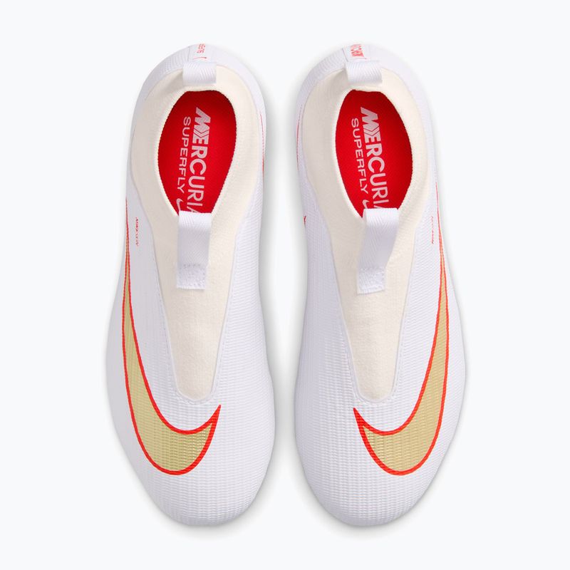 Încălțăminte de fotbal pentru copii Nike Jr. Mercurial Superfly 11 Academy white/bright crimson/blur 3
