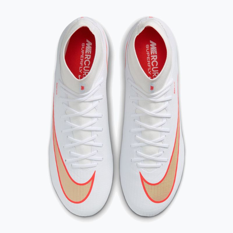 Încălțăminte de fotbal pentru bărbați Nike Mercurial Superfly 11 Academy white/bright crimson/blur 3