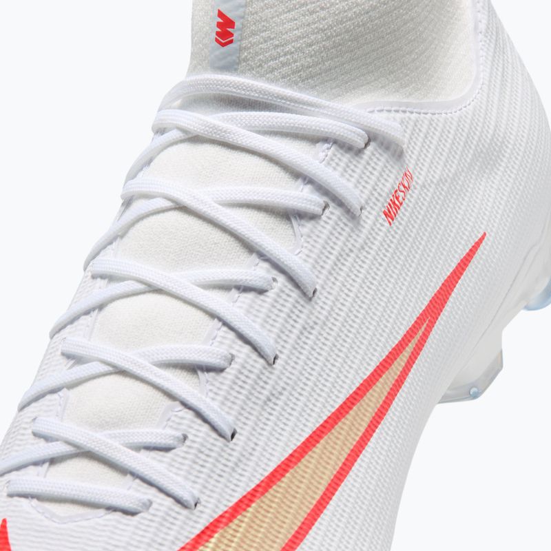 Încălțăminte de fotbal pentru bărbați Nike Mercurial Superfly 11 Academy white/bright crimson/blur 6