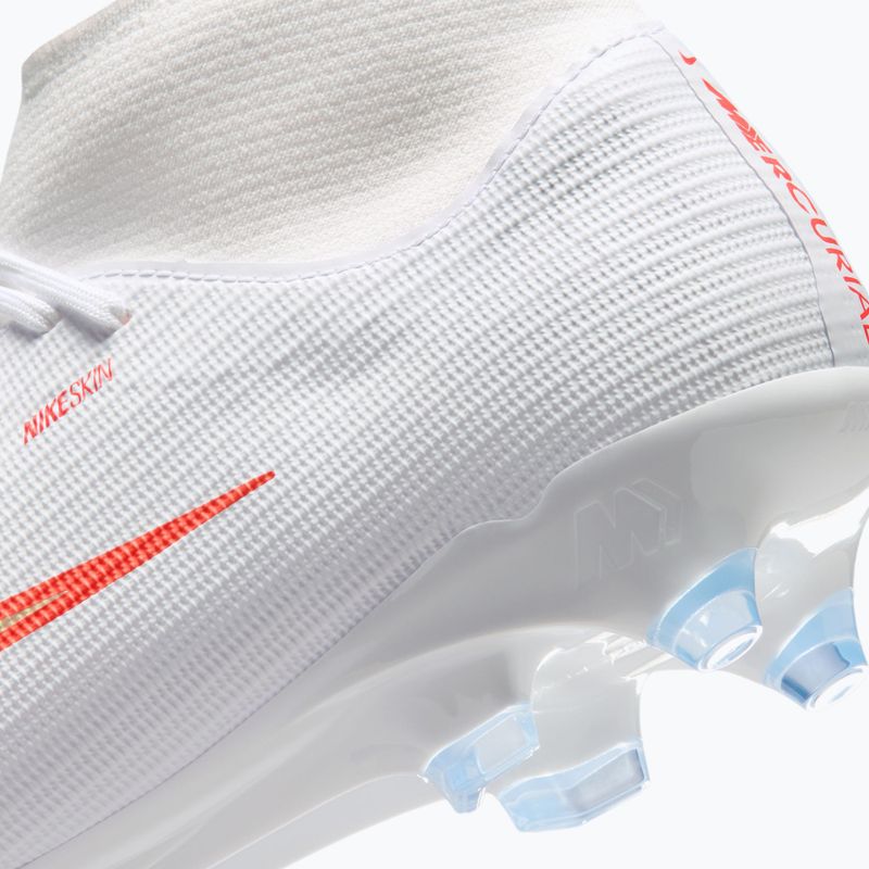 Încălțăminte de fotbal pentru bărbați Nike Mercurial Superfly 11 Academy white/bright crimson/blur 7