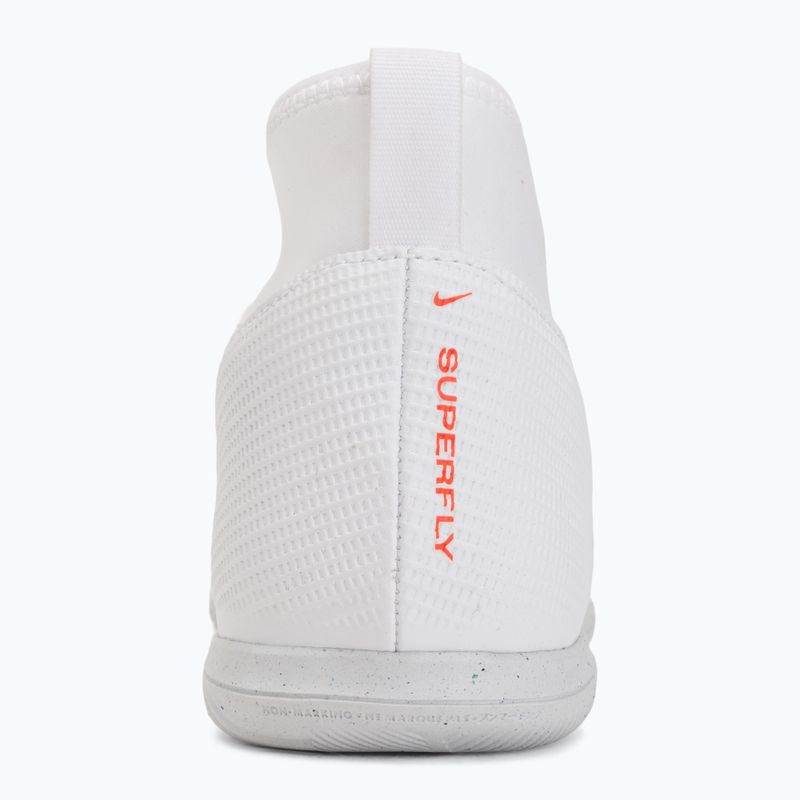 Încălțăminte de fotbal pentru copii Nike Jr. Mercurial Superfly 11 Club white/bright crimson/blur 6