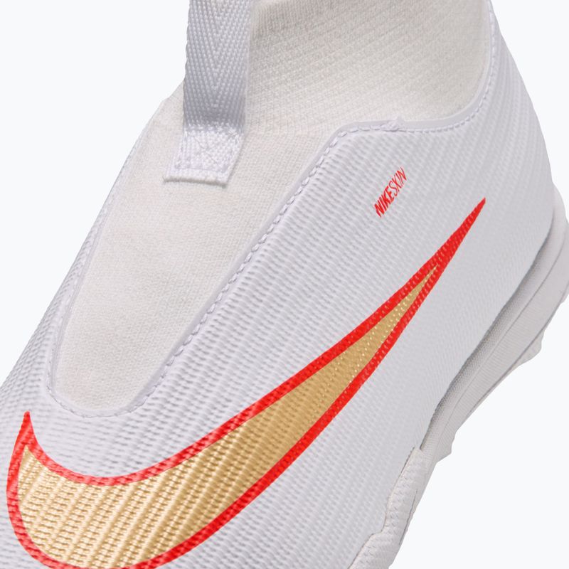 Încălțăminte de fotbal pentru copii Nike Jr. Mercurial Superfly 11 Academy white/bright crimson/blur 5