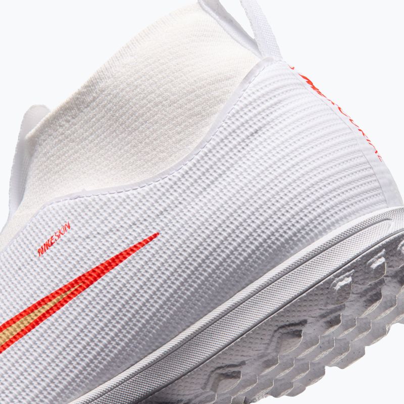 Încălțăminte de fotbal pentru copii Nike Jr. Mercurial Superfly 11 Academy white/bright crimson/blur 6