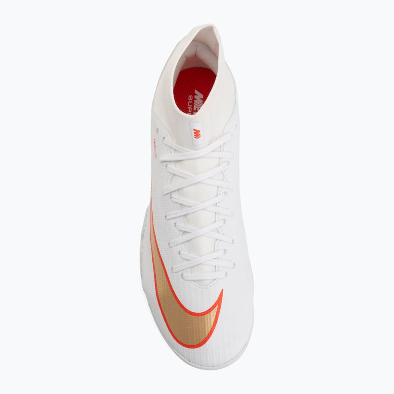 Încălțăminte de fotbal pentru bărbați Nike Mercurial Superfly 11 Academy white/bright crimson/blur 5