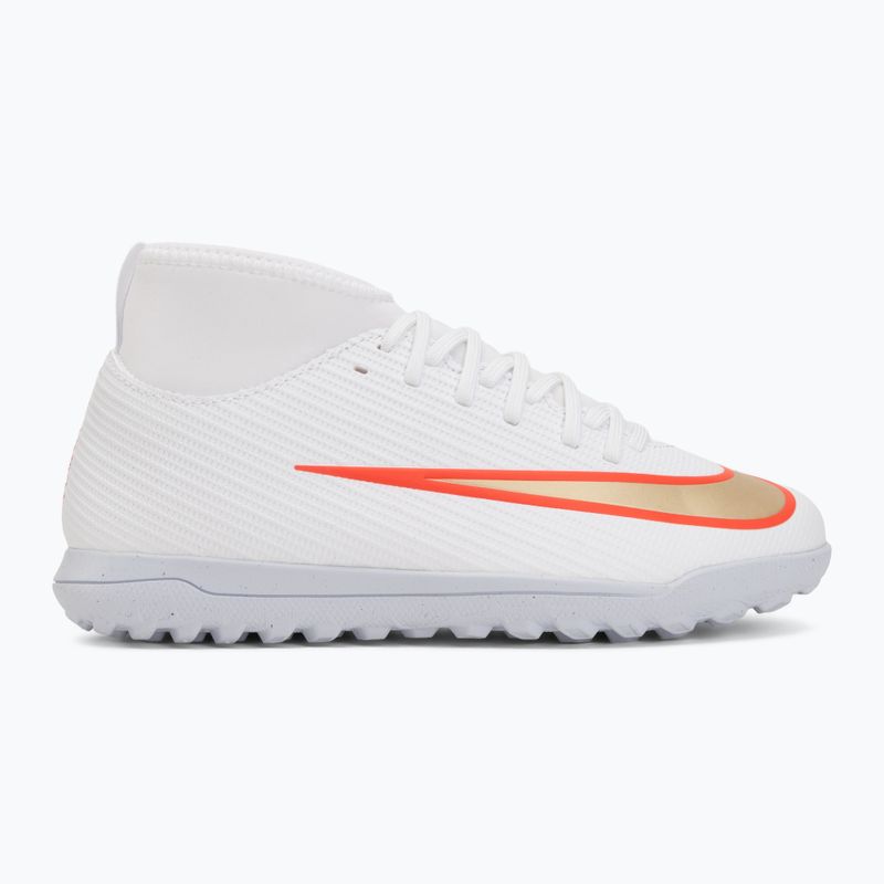 Încălțăminte de fotbal pentru copii Nike Jr. Mercurial Superfly 11 Club white/bright crimson/blur 2