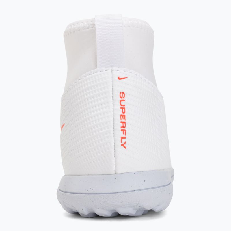 Încălțăminte de fotbal pentru copii Nike Jr. Mercurial Superfly 11 Club white/bright crimson/blur 6