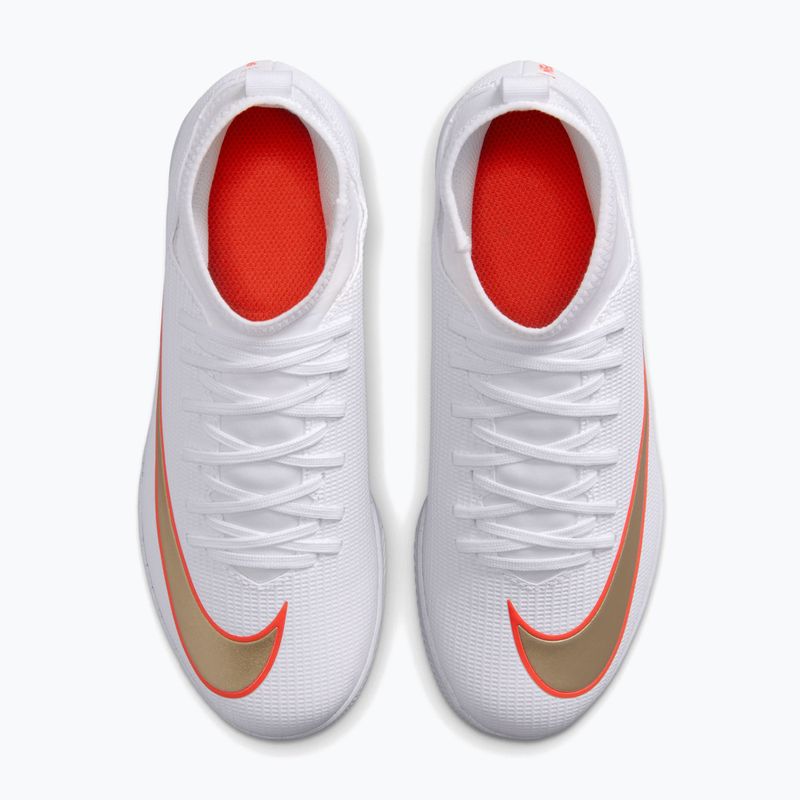 Încălțăminte de fotbal pentru copii Nike Jr. Mercurial Superfly 11 Club white/bright crimson/blur 3