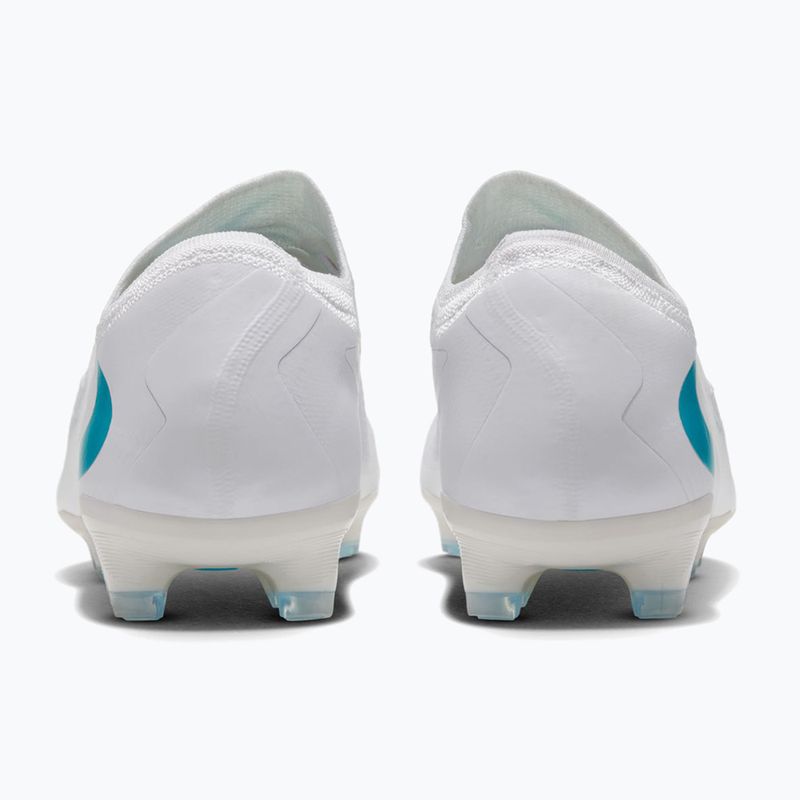 Încălțăminte de fotbal pentru bărbați Nike Phantom 6 Low Pro FG white/white/dusty cactus 5