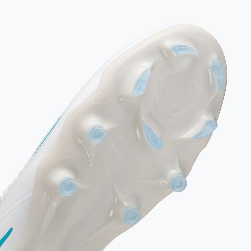 Încălțăminte de fotbal pentru bărbați Nike Phantom 6 Low Pro FG white/white/dusty cactus 6