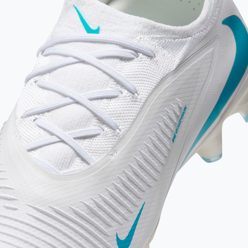Încălțăminte de fotbal pentru bărbați Nike Phantom 6 Low Pro FG white/white/dusty cactus 7