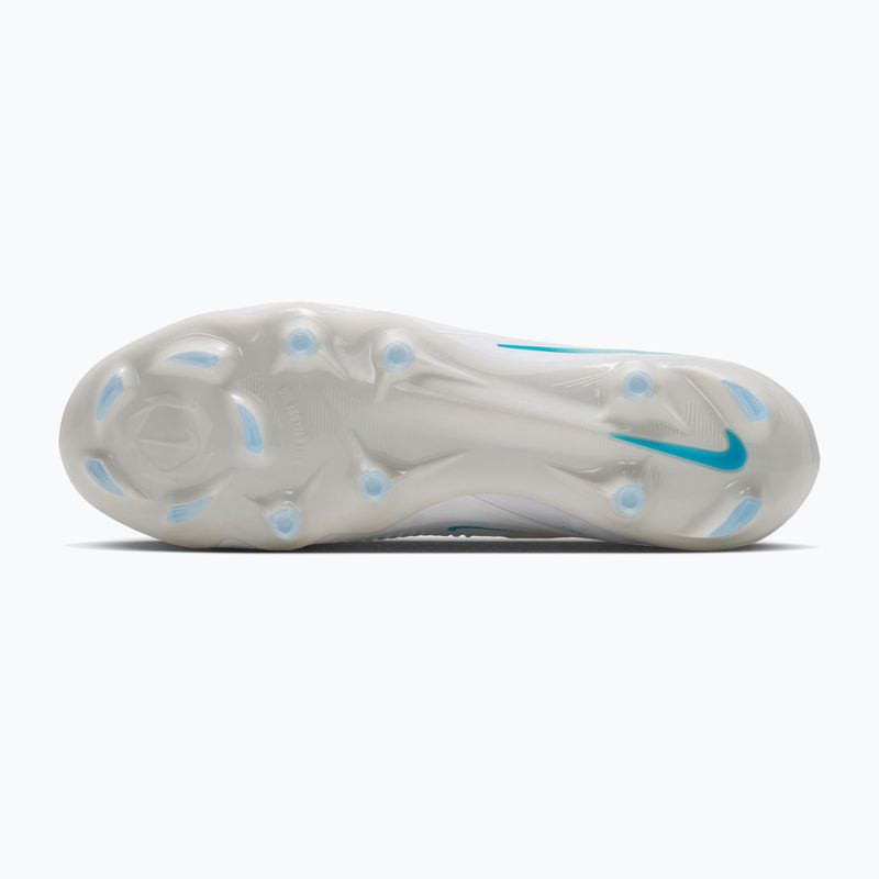 Încălțăminte de fotbal pentru bărbați Nike Phantom 6 Low Pro FG white/white/dusty cactus 9