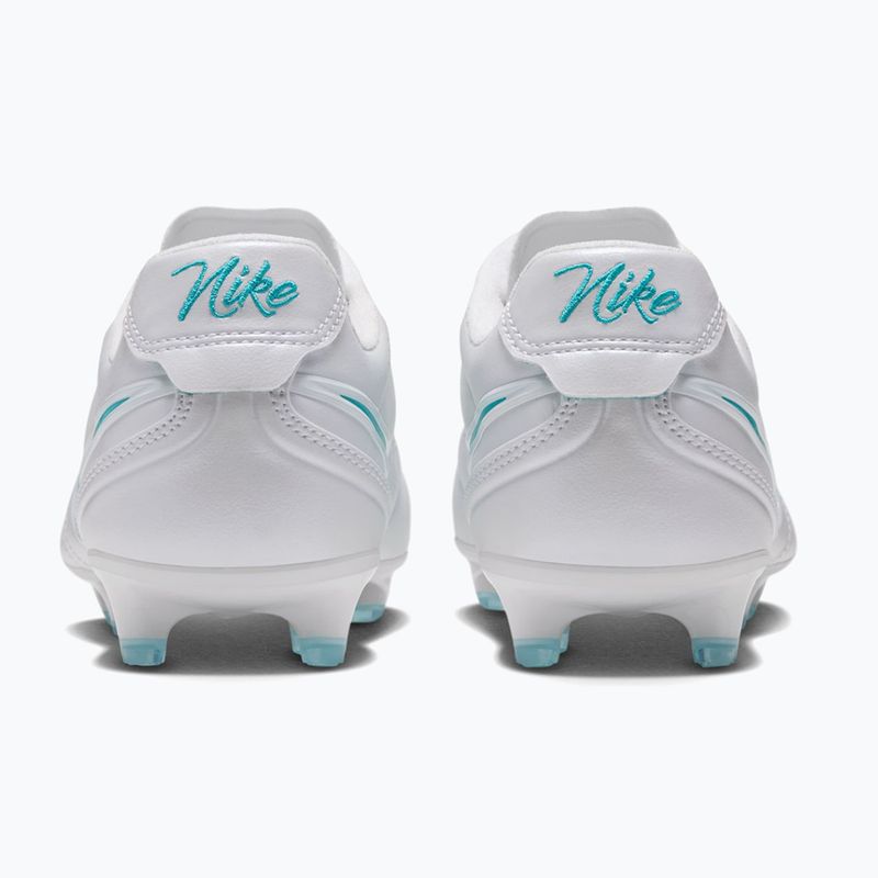 Încălțăminte de fotbal pentru bărbați Nike Tiempo Ligera Pro FG white/white/energy 4