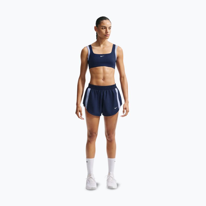 Sutien de antrenament Nike One Light Support midnight navy/aluminium/white 2