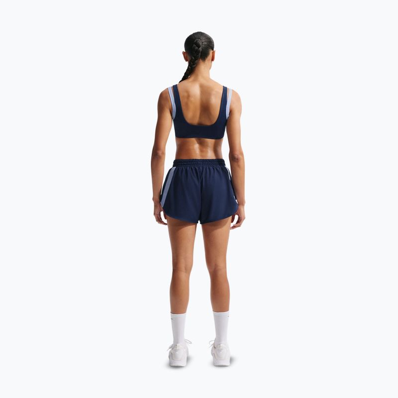 Sutien de antrenament Nike One Light Support midnight navy/aluminium/white 3