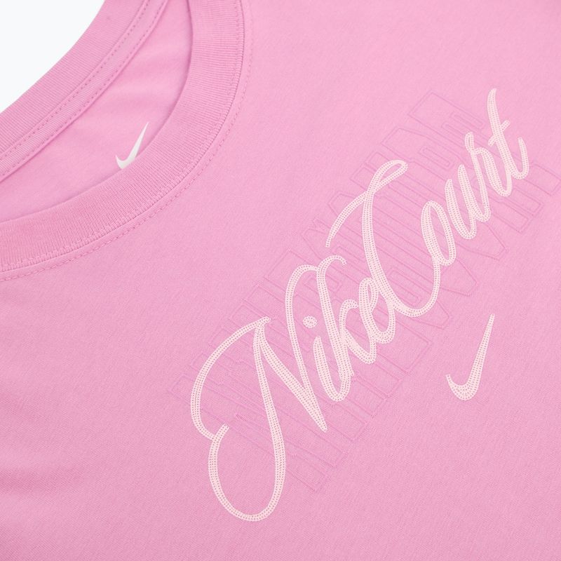 Tricou de tenis pentru femei Nike Court Heritage light magenta/pink foam 8
