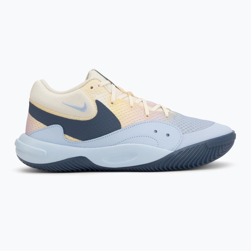 Încălțăminte de volei Nike Hyperquick SE coconut milk/diffused blue/hydrogen blue 2