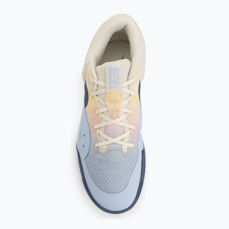 Încălțăminte de volei Nike Hyperquick SE coconut milk/diffused blue/hydrogen blue 5