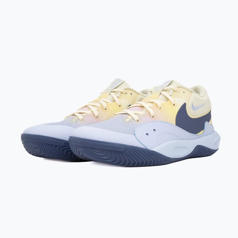 Încălțăminte de volei Nike Hyperset 2 SE coconut milk/diffused blue/hydrogen blue 3